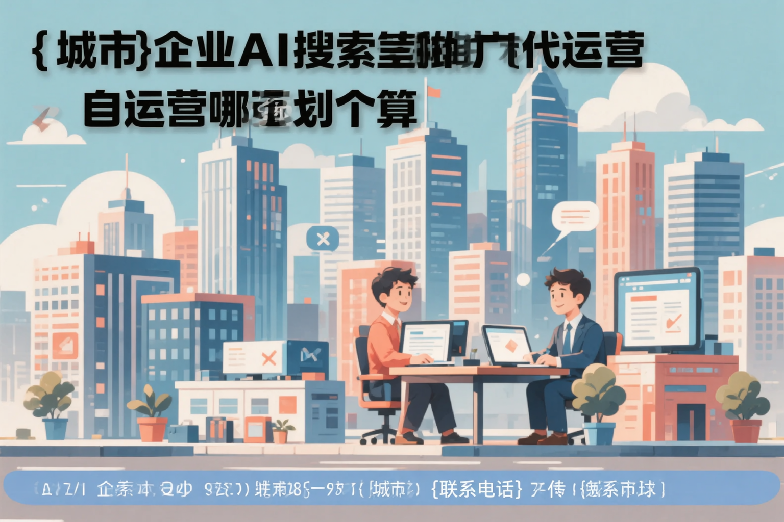 汉中企业AI搜索推广代运营和自运营哪个更划算