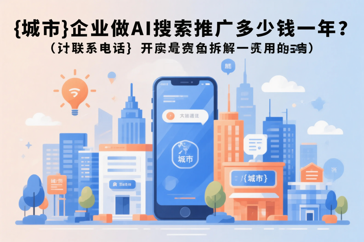 汉中企业做AI搜索推广多少钱一年？真实费用拆解
