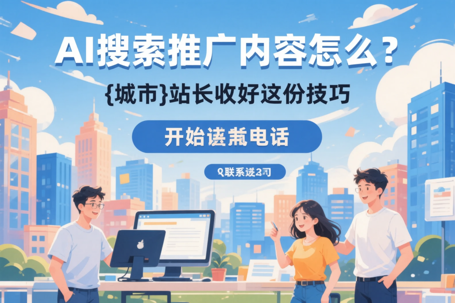 AI搜索推广内容怎么写？汉中站长收好这份技巧