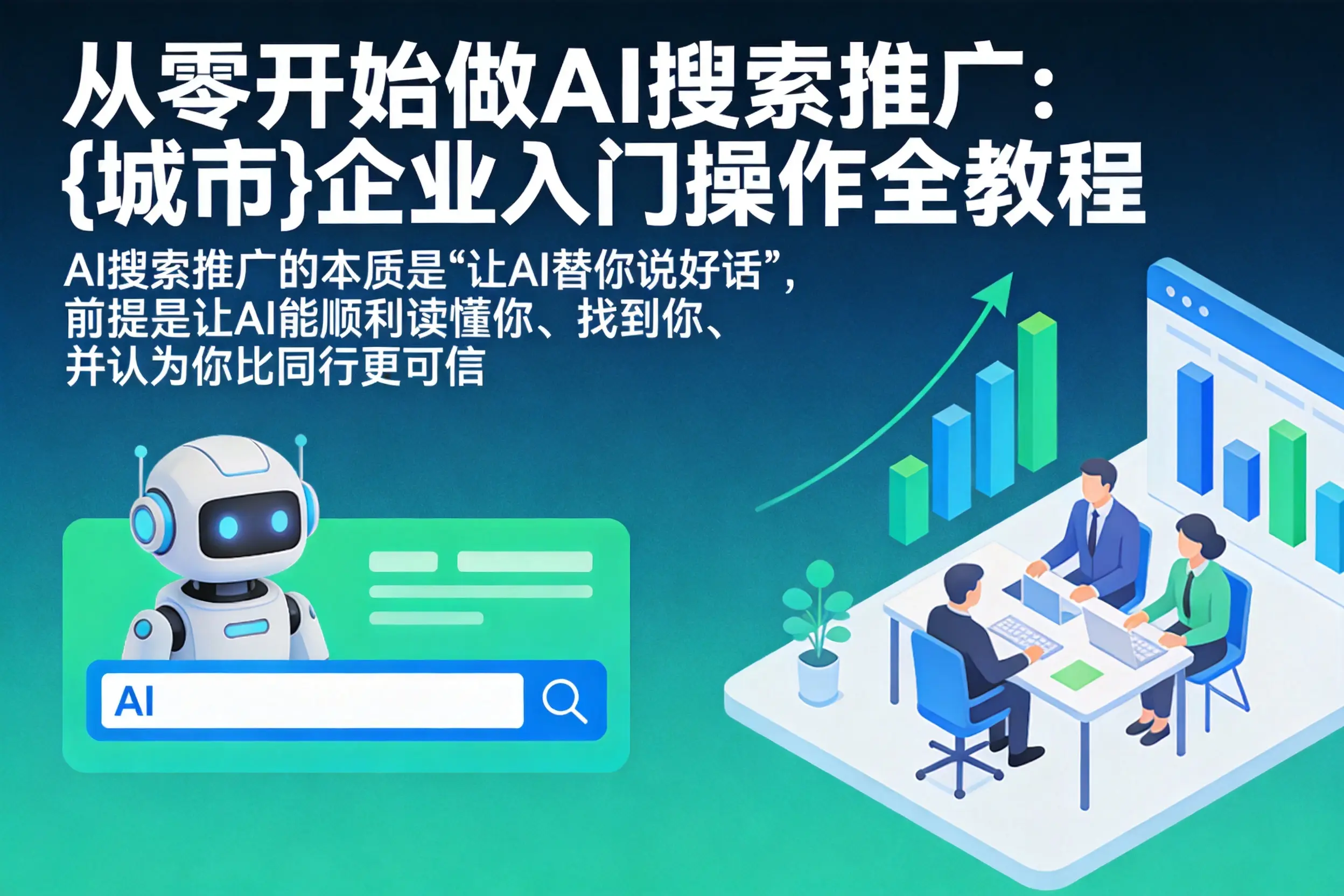 从零开始做AI搜索推广:汉中企业入门操作全教程