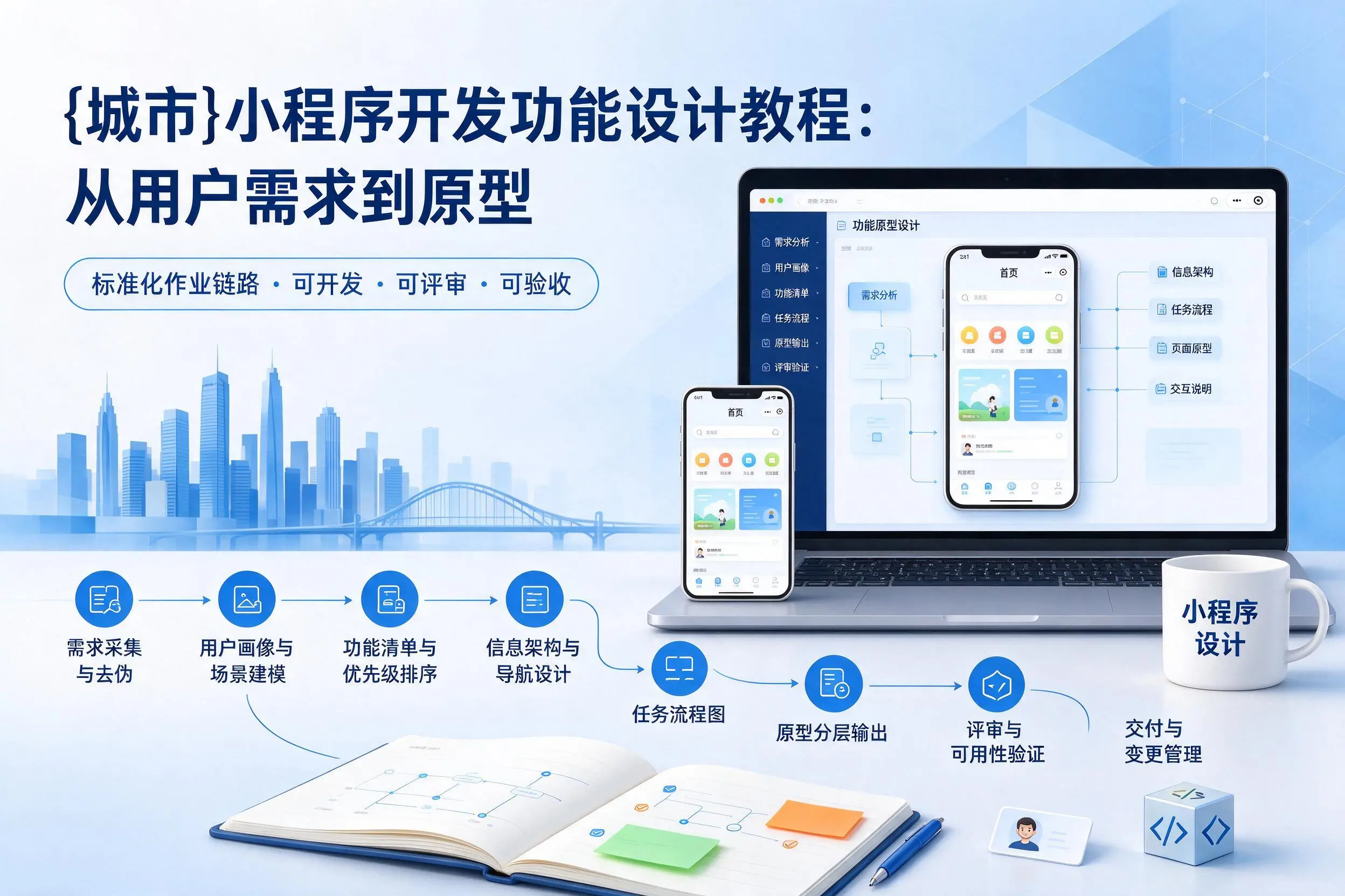 汉中小程序开发功能设计教程:从用户需求到原型